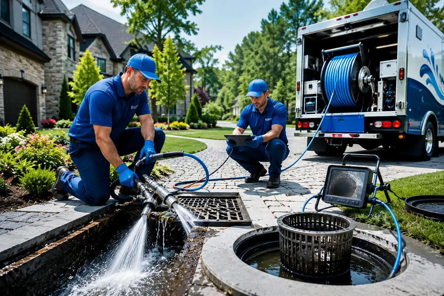 Local outdoor drain cleaning professionals in Calhoun, TN